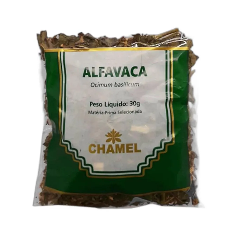 Chá Pacote Alfavaca Mista 30G - Chamel