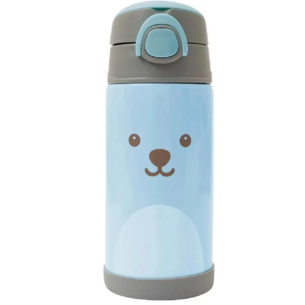 Garrafinha Térmica Gumy 420Ml Azul Buba