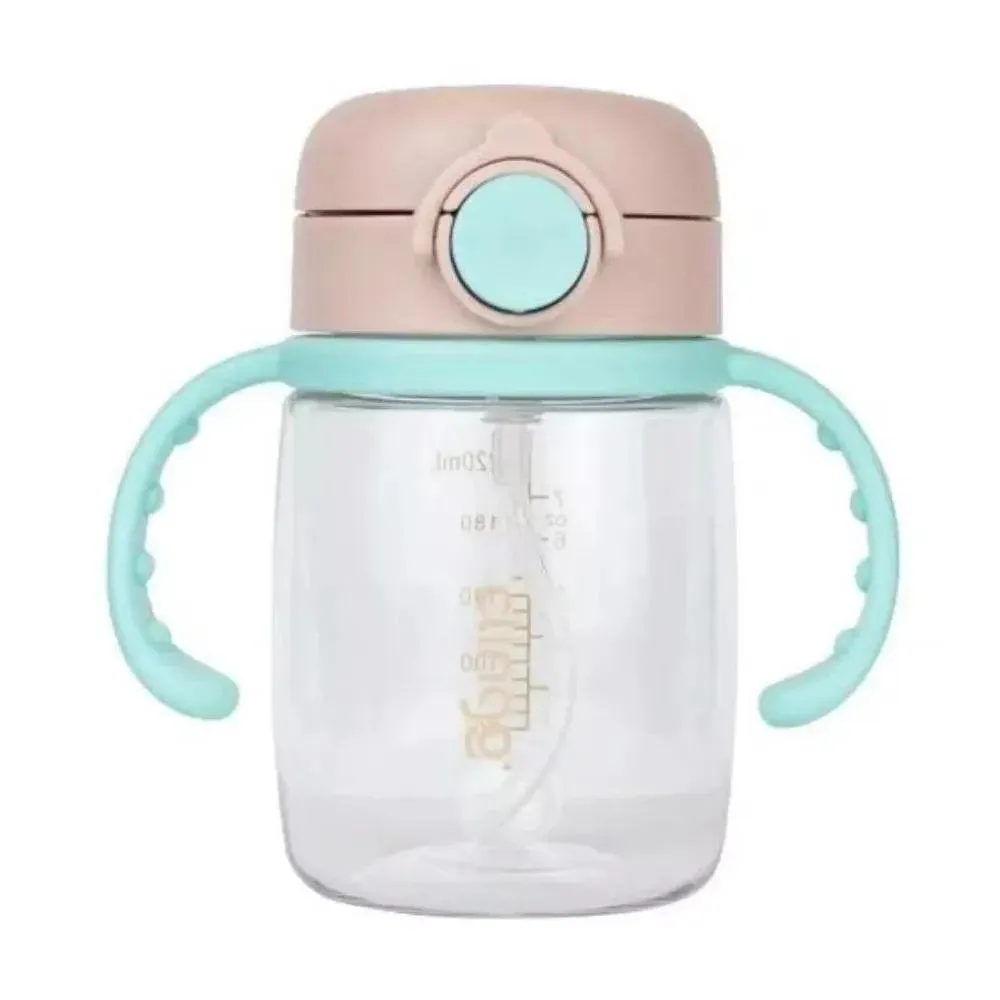 Copo Tritan Bits Canudo 220Ml +6M Neutro Clingo