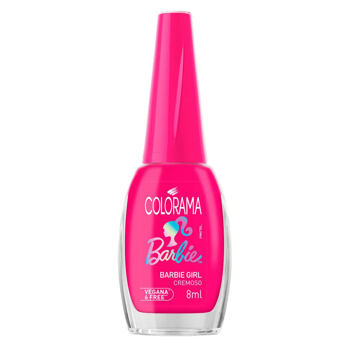 Esmalte Cremoso Colorama Barbie 8ml - Barbie Girl