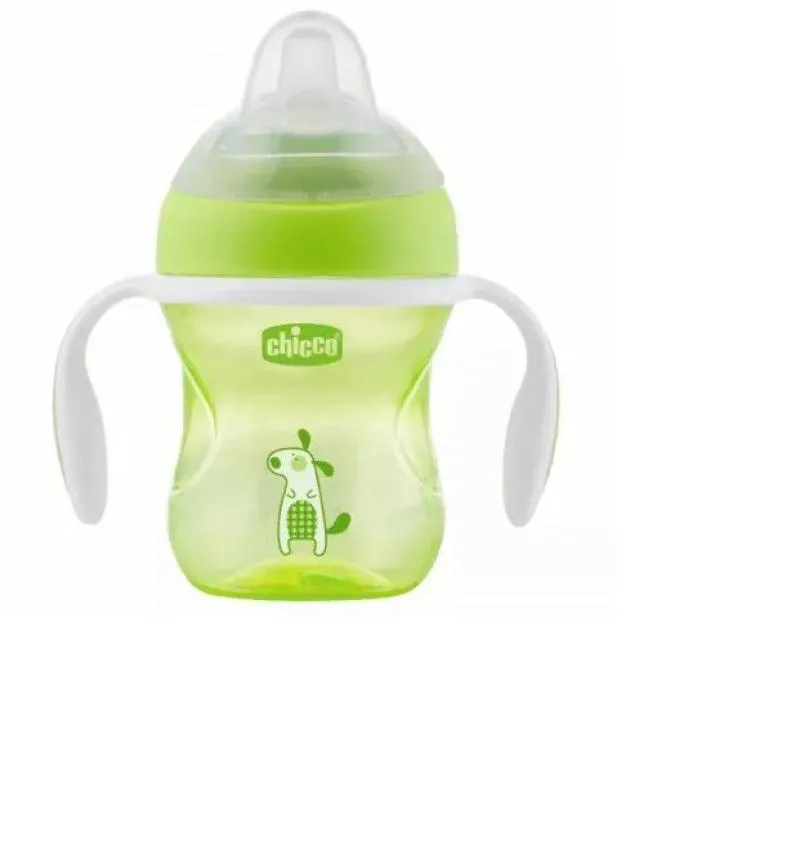 Copo Transition Cup 200Ml +4M Verde Chicco