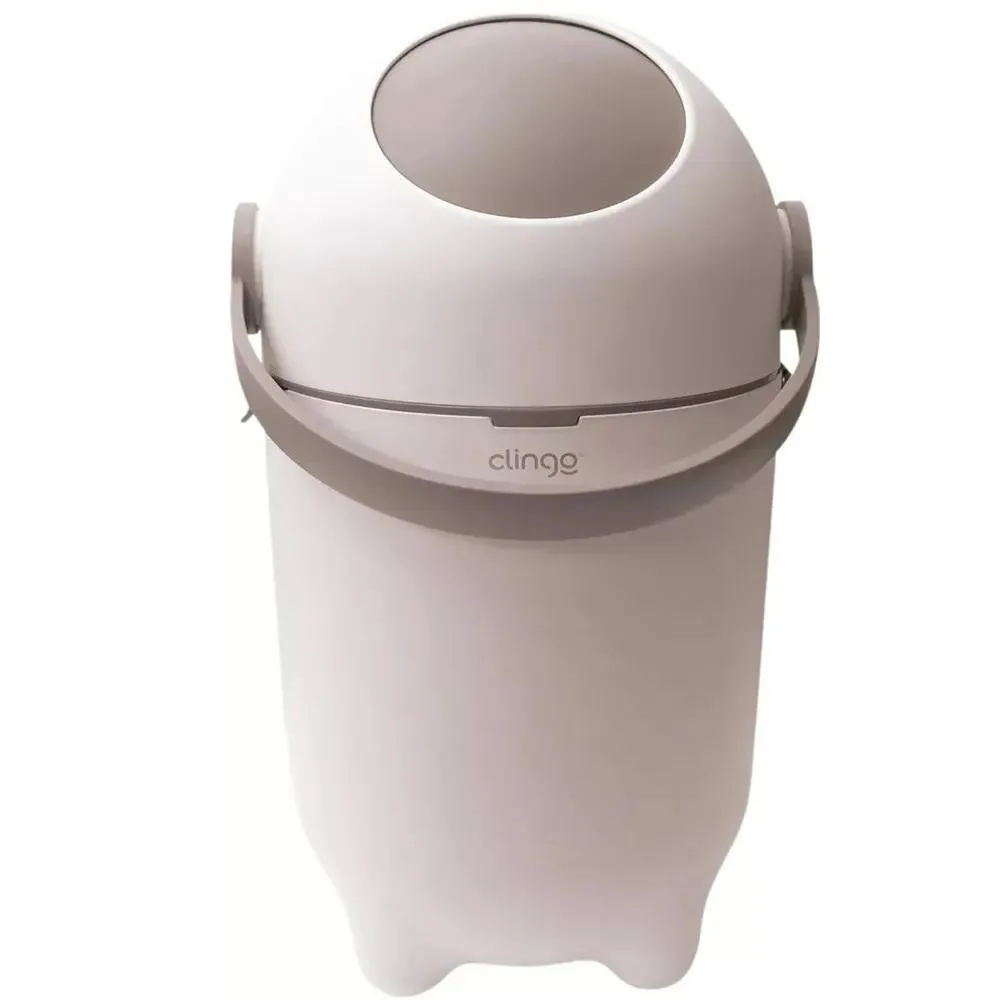 Lixeira Anti-Odor Mágica Branca 10L Clingo
