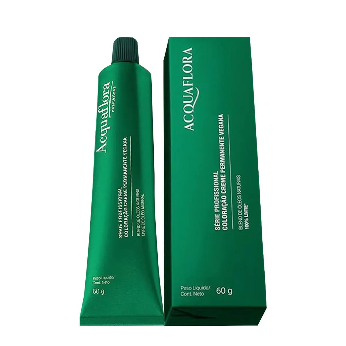 Acquaflora Vegana 5.0 Castanho Claro - Coloração Permanente 60g