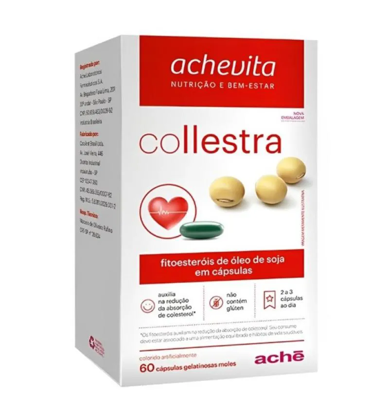 Collestra Suplemento Alimentar Aché 60Cps