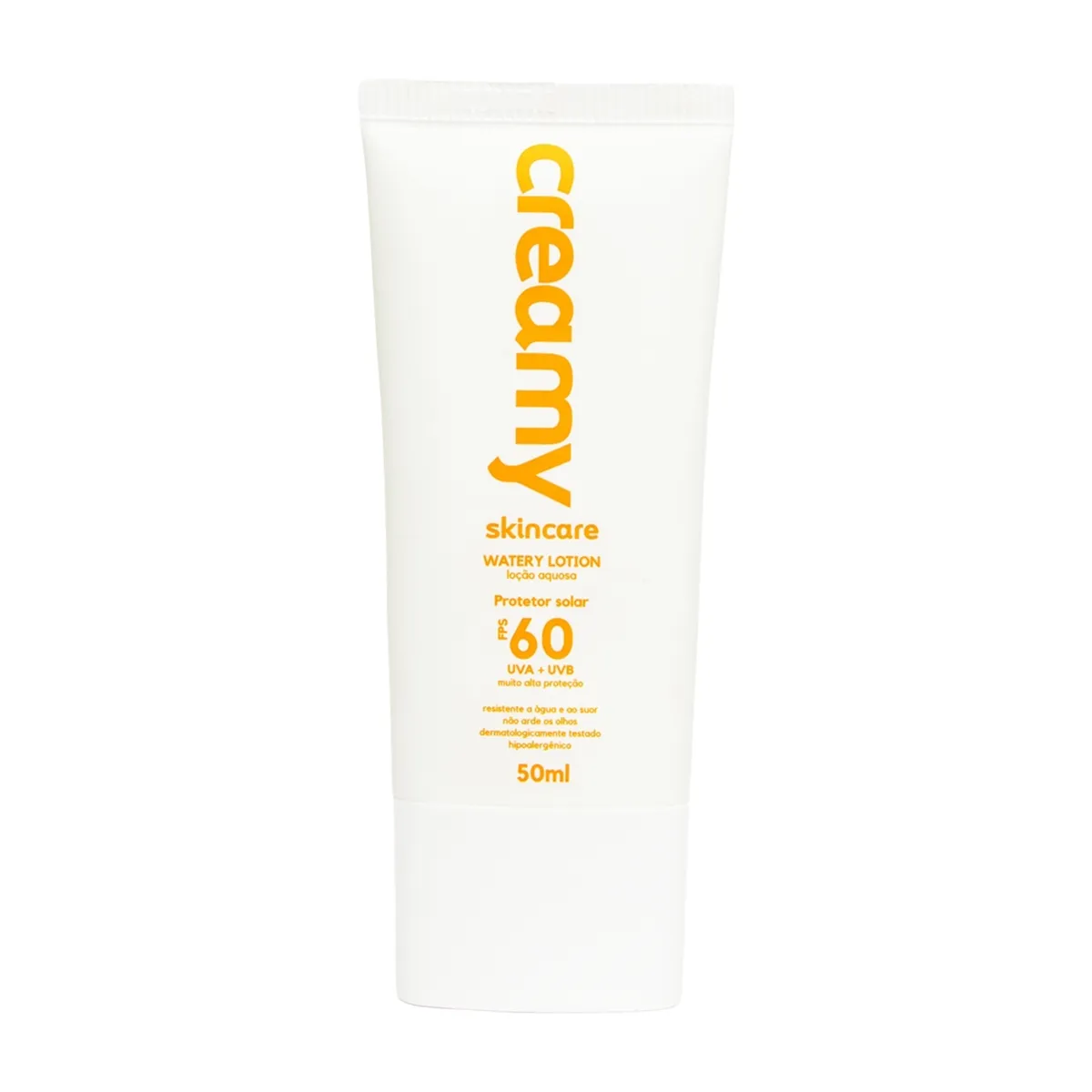 Protetor Solar Facial Loção FPS 60 Creamy 50ml