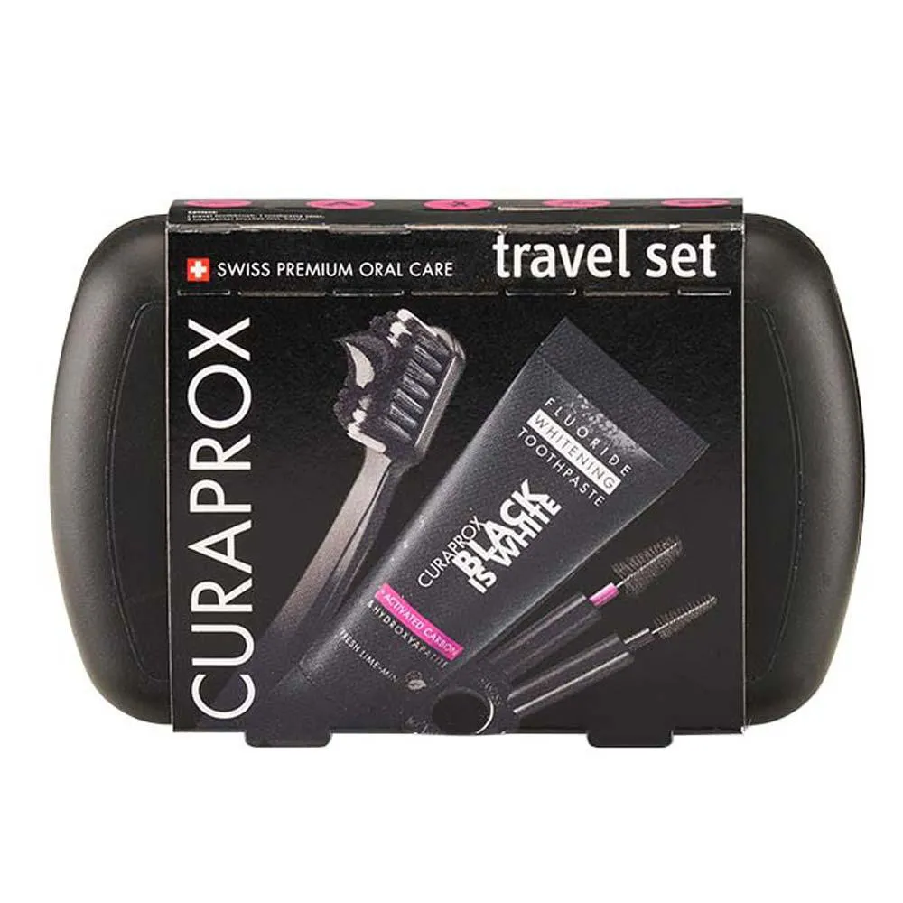 Curaprox Kit Pasta Dental +Escova + Duas Escovas Interdentais