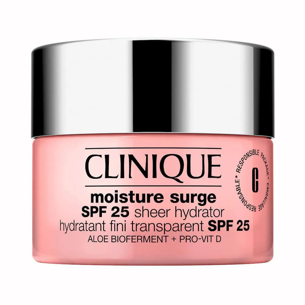 Hidratante Facial em Creme Ultra-Leve Clinique Moisture Surge Fps 25 50ml
