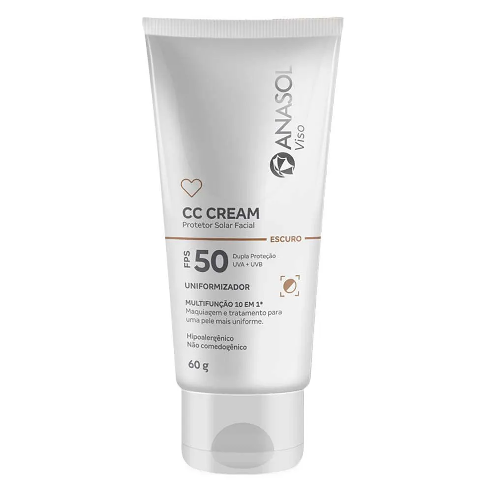 Cc Cream Facial Anasol Viso Fps50 60G