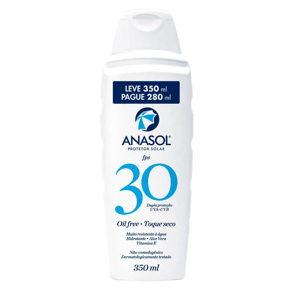 Protetor Solar Loção Fps30 Anasol 350ml