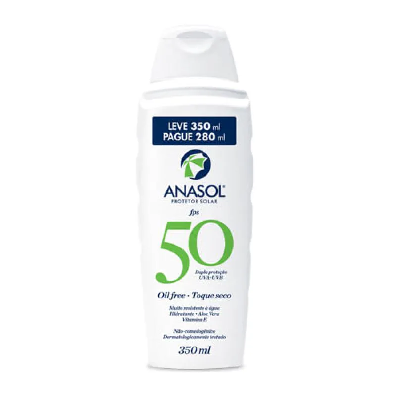 Protetor Solar Loção Anasol Fps50 350ml