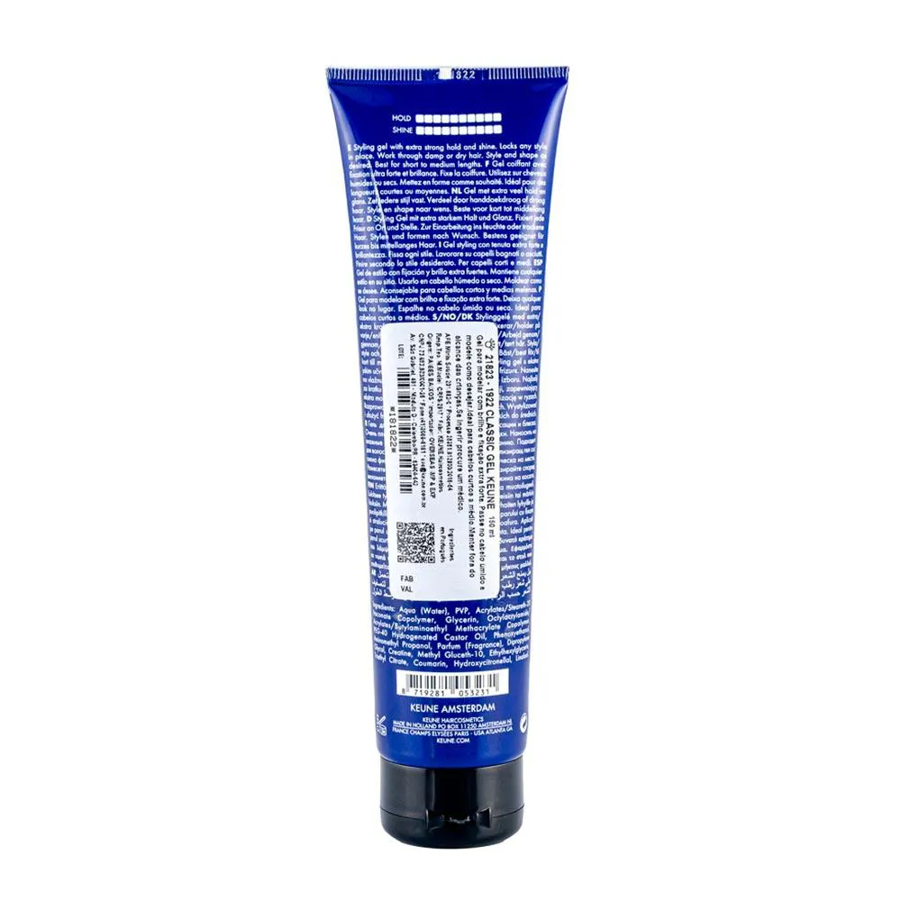 Keune 1922 Classic - Gel Modelador 150ml