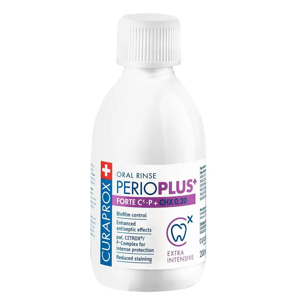 Enxaguatório Bucal Curaprox - Perio Plus+ Forte 200ml