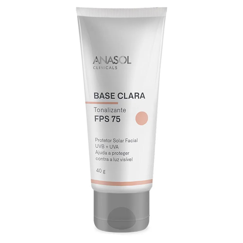 Protetor Solar Base Anasol Clinicals Fps75 Clara