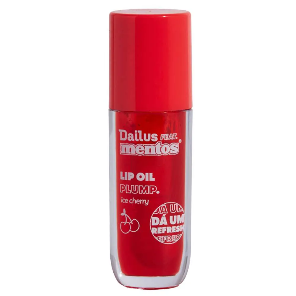 Gloss Labial Dailus Feat. Mentos - Lip Oil Plump ICE Cherry