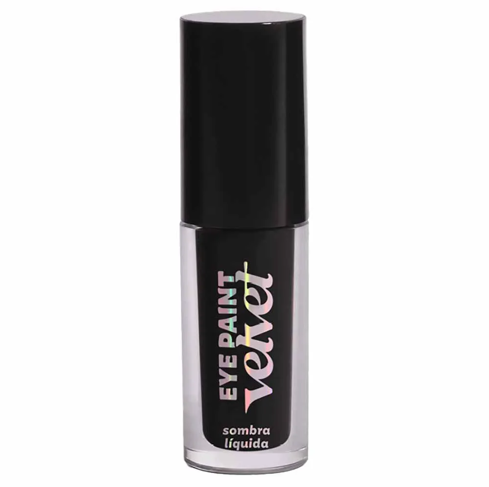 Sombra Líquida Dailus Eye Paint 4Ml Velvet Black