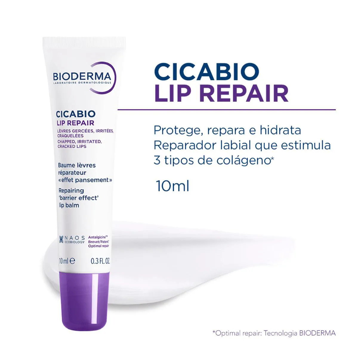 Reparador Labial Bioderma Cicabio Lip Repair 10ml