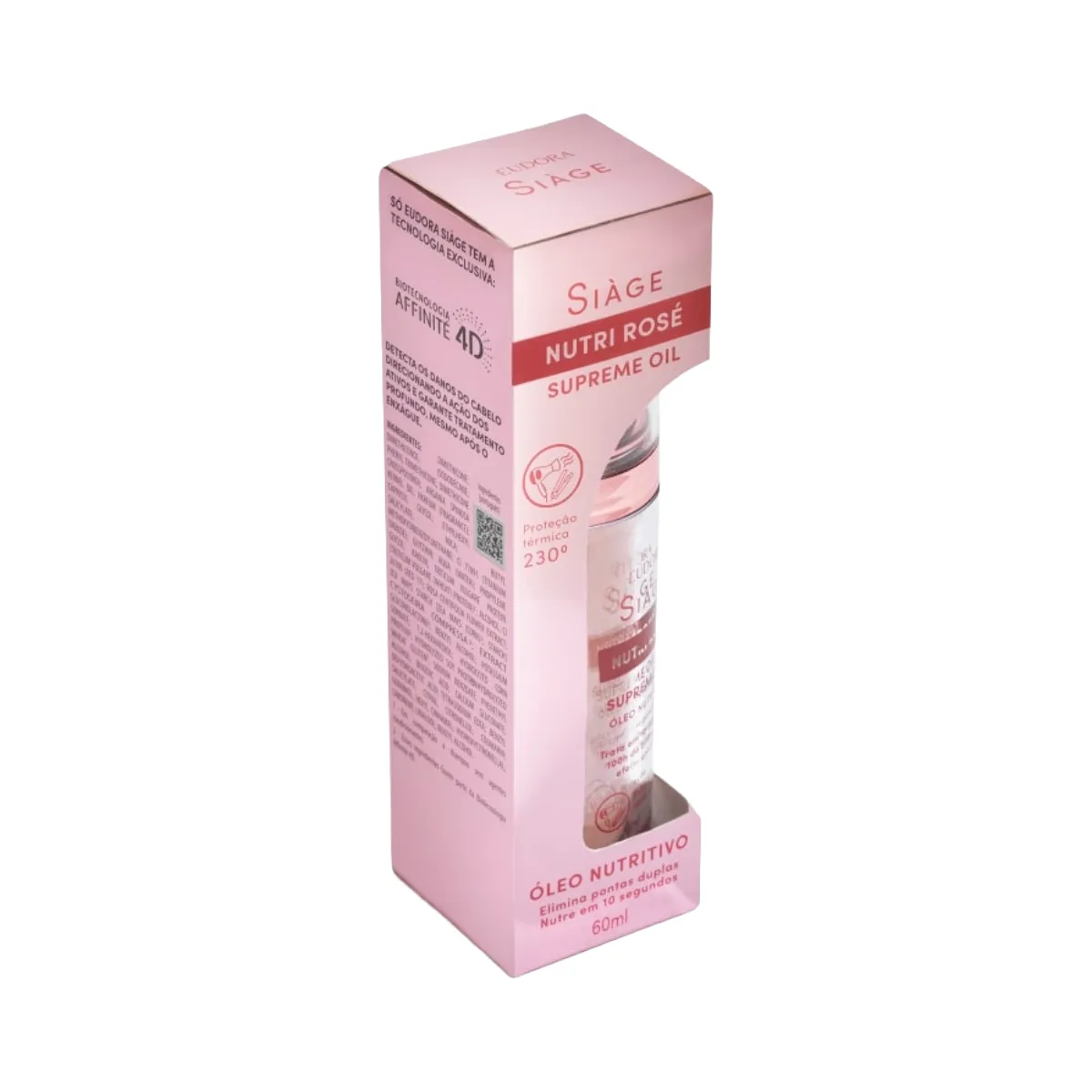 Óleo Capilar Siàge Nutri Rose 60ml