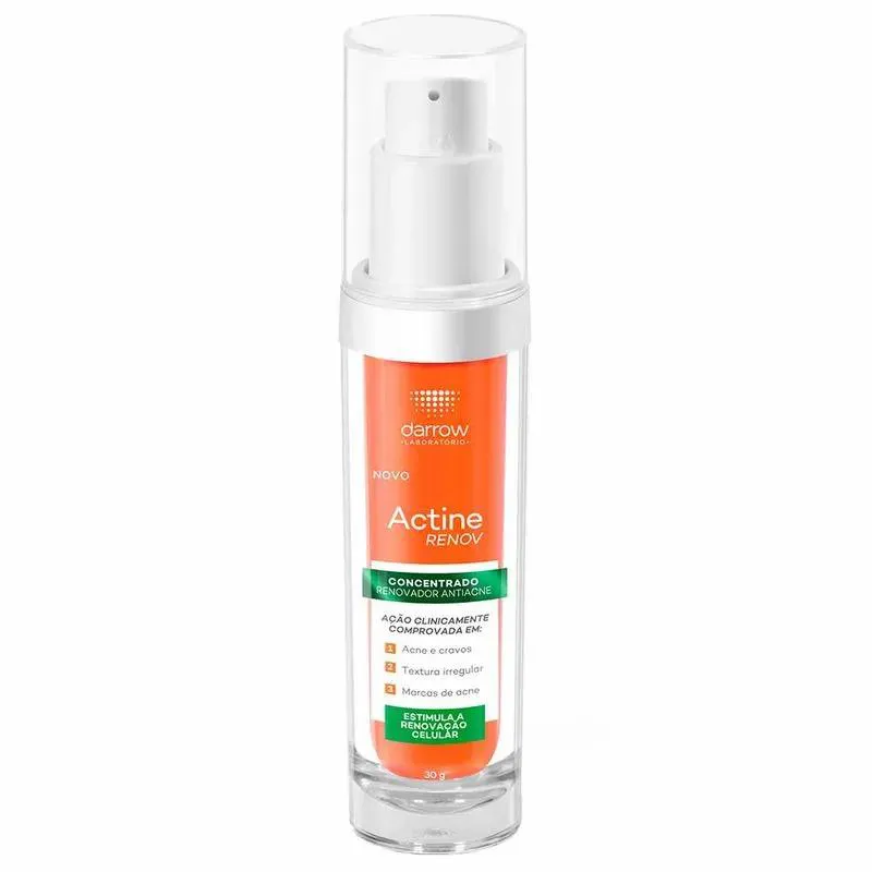 Gel Renovador Darrow Actine Renov | Pele Oleosa e com Acne 30G