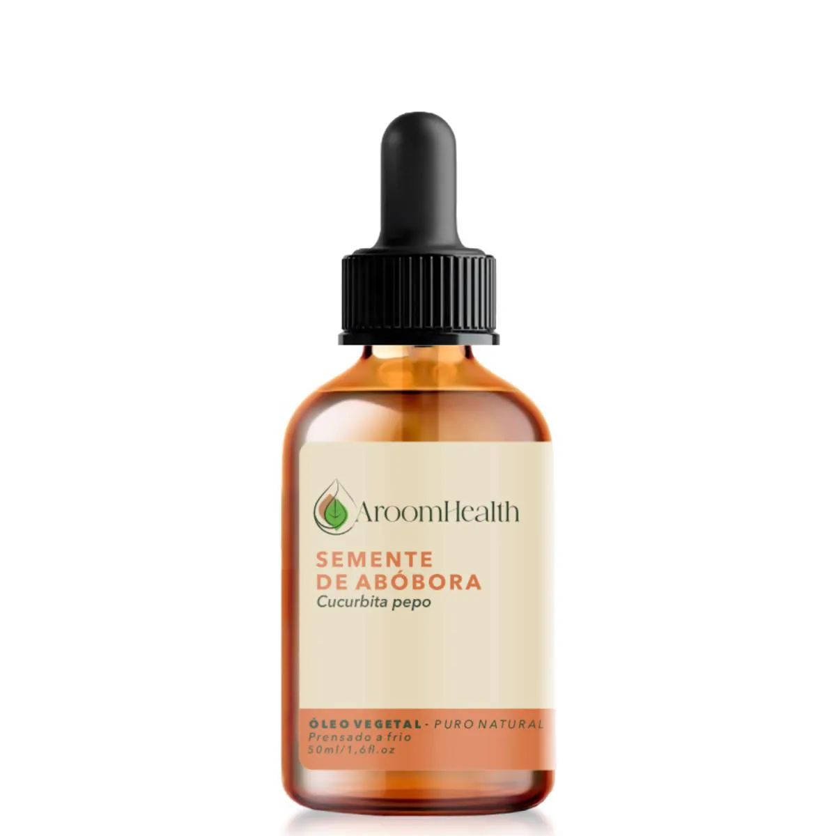 Óleo Vegetal Puro Natural de Semente de Abóbora - 50 Ml