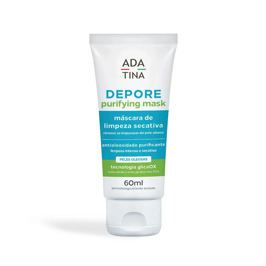 Ada Tina Depore Purifying Mask - Máscara Facial Antioleosidade 60Ml