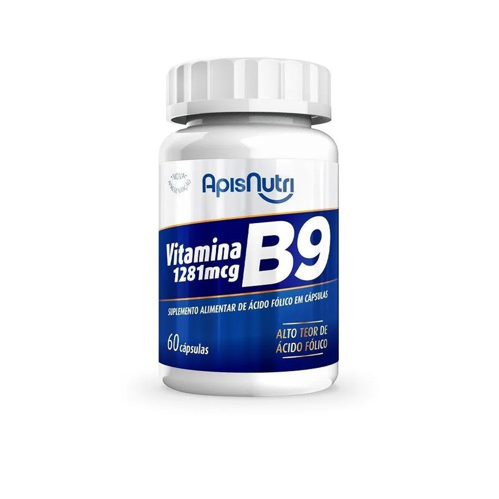 Vitamina B9 - 1281Mcg 60 Caps