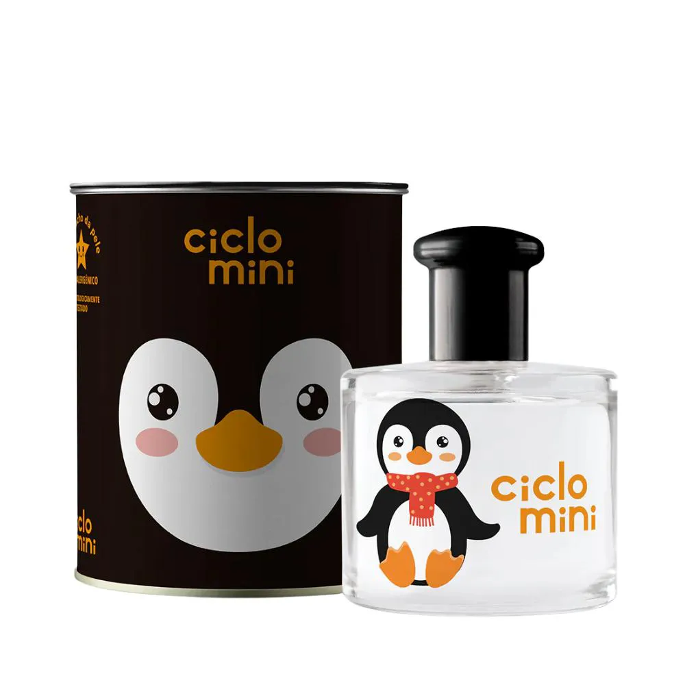 Ciclo Mini Água de Colônia Pingucho Infantil Unissex - Ciclo Cosméticos 100ml