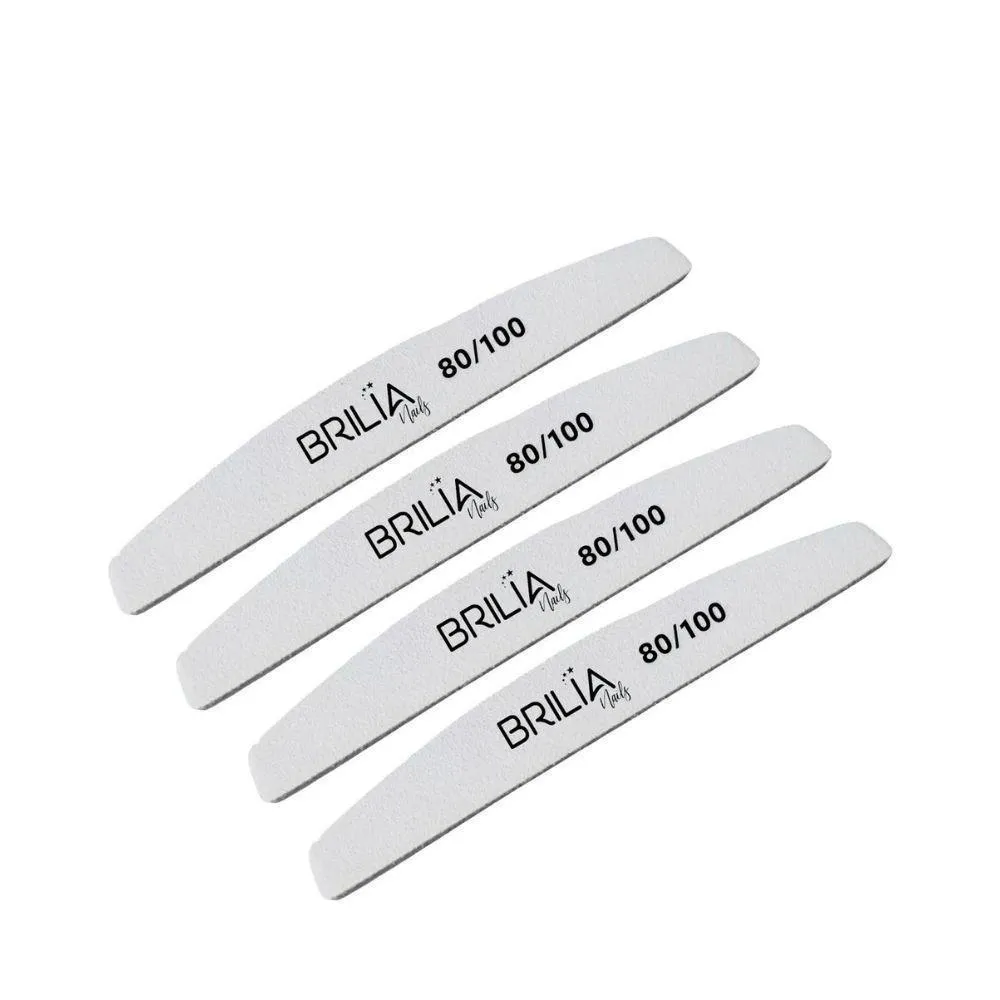 Brilia Nails Lixa Boomerang 80-100 Un