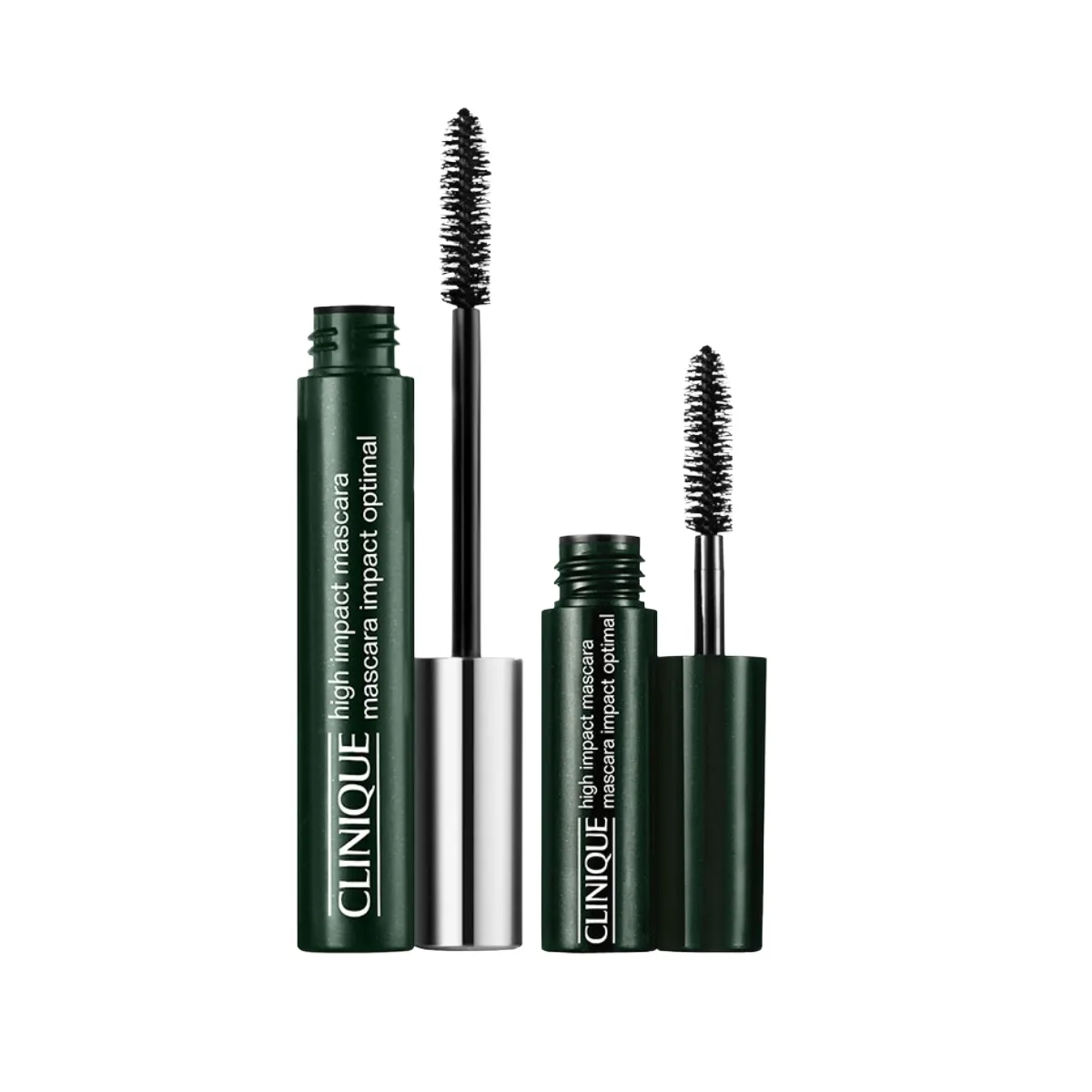 Kit Clinique Dupla de Máscara de Cílios High Impact Optimal 7ml + 3,5ml