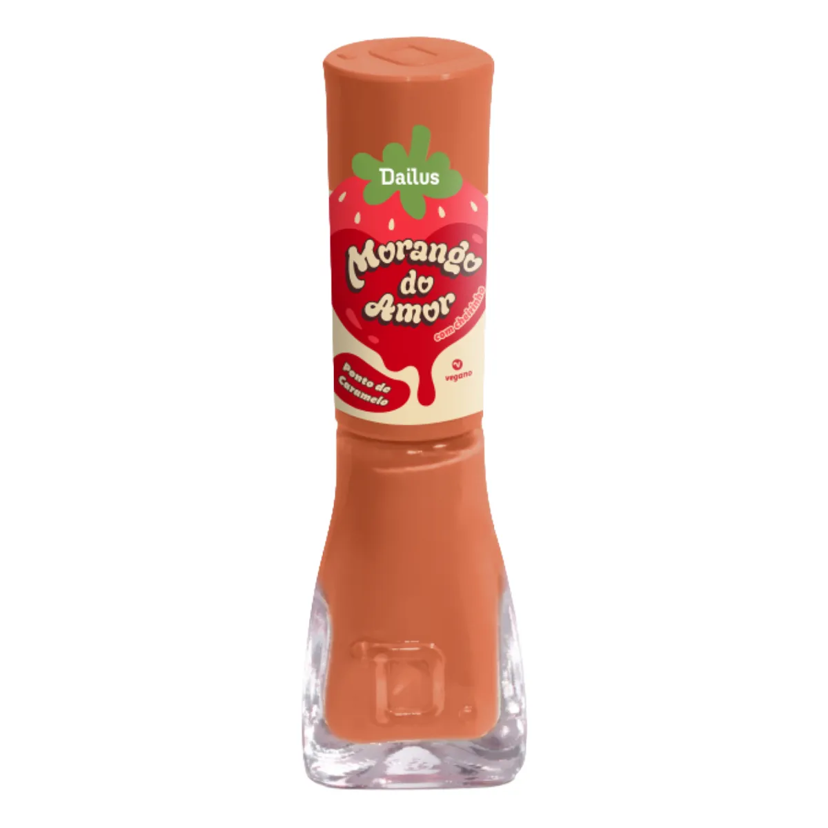 Esmalte Cremoso Dailus Morango do Amor 8ml – Ponto de Caramelo
