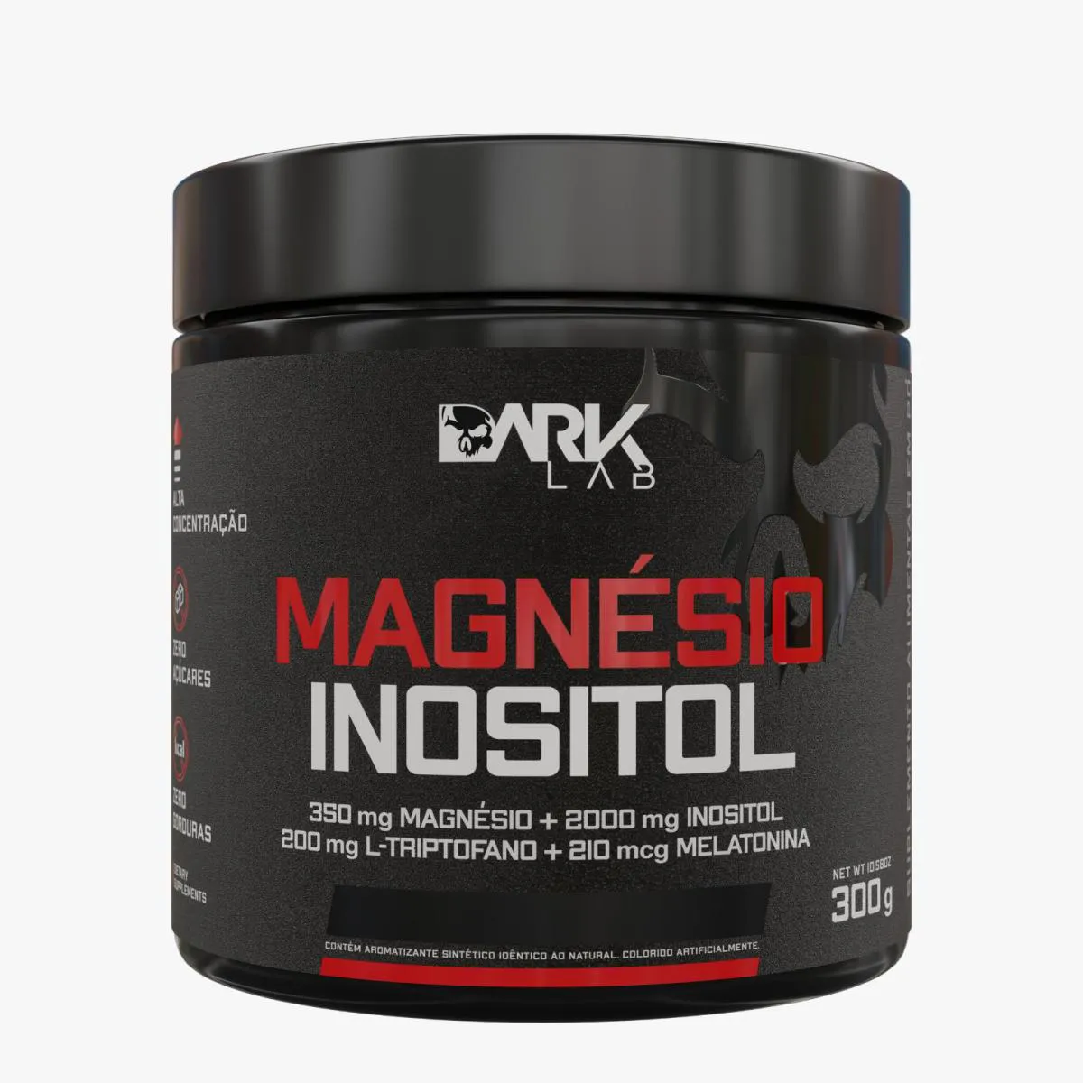 Magnésio Inositol Maracujá 300G Dark Lab | Suporte ao Sono e Equilíbrio Mental Maracuja