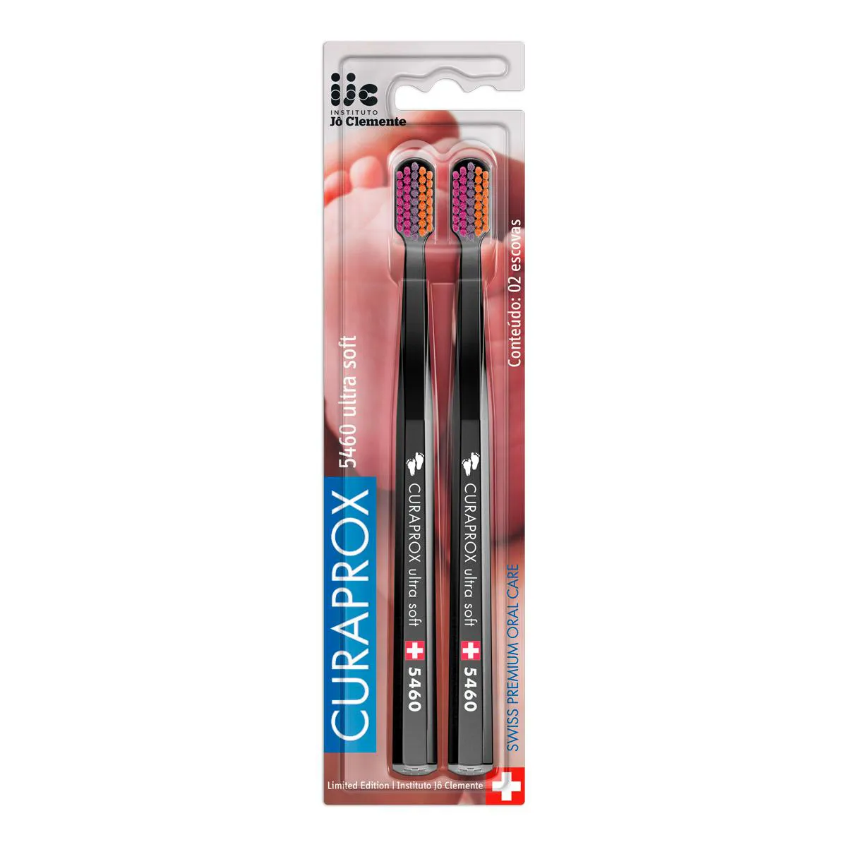 Escova de Dente Curaprox Ultra Soft 5460 Edição Especial 2 unidades