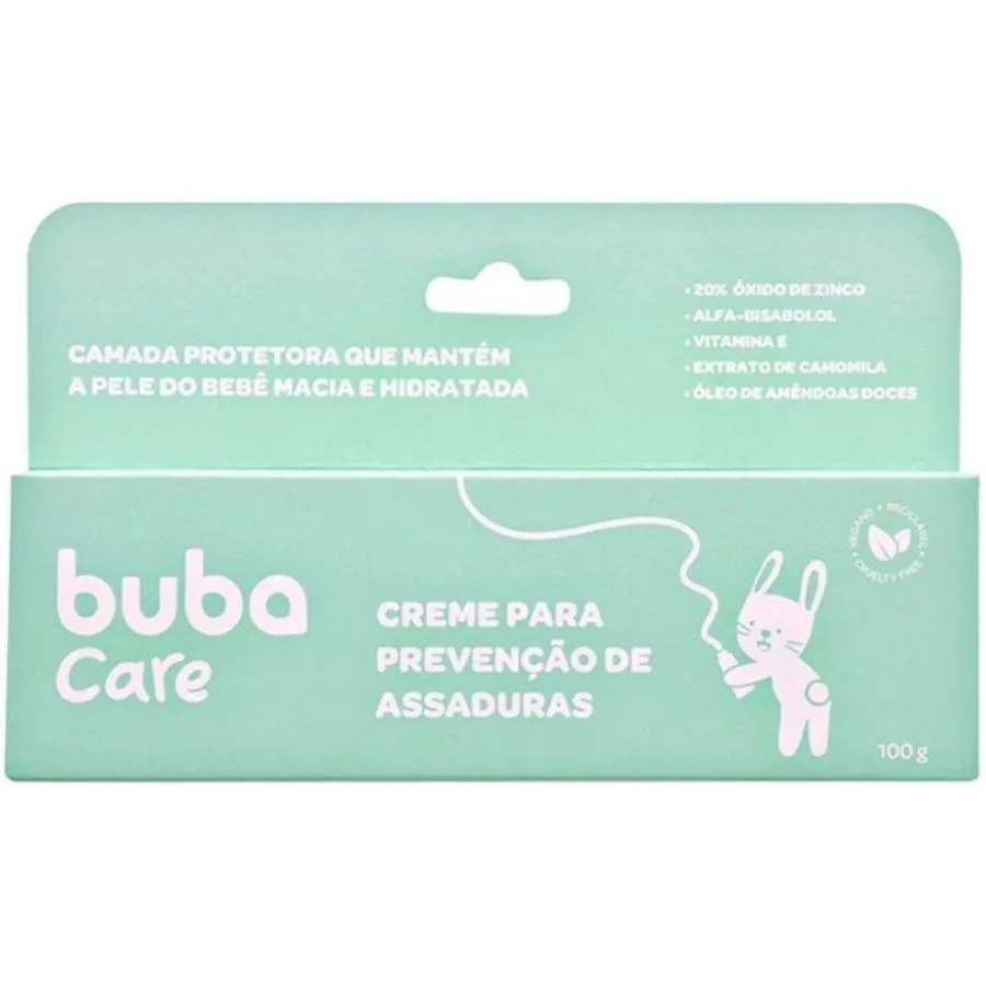 Creme para Prevenção de Assaduras 100G - Buba Care
