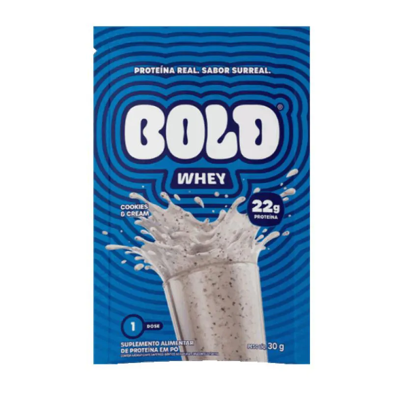 Bold Whey (30G) - Sabor: Cookies e Cream