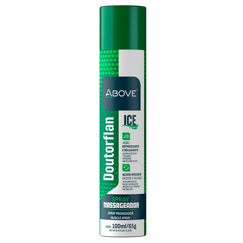 Massageador Muscular Tensão Costas Lombar Perna 100ml Above