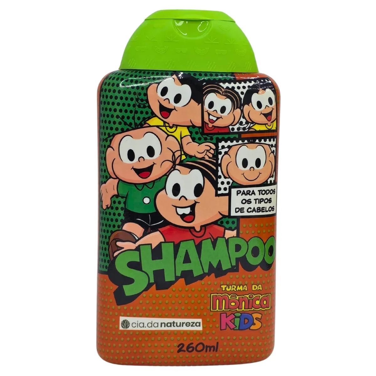 Shampoo Turma da Mônica Kids Cia. da Natureza 260Ml