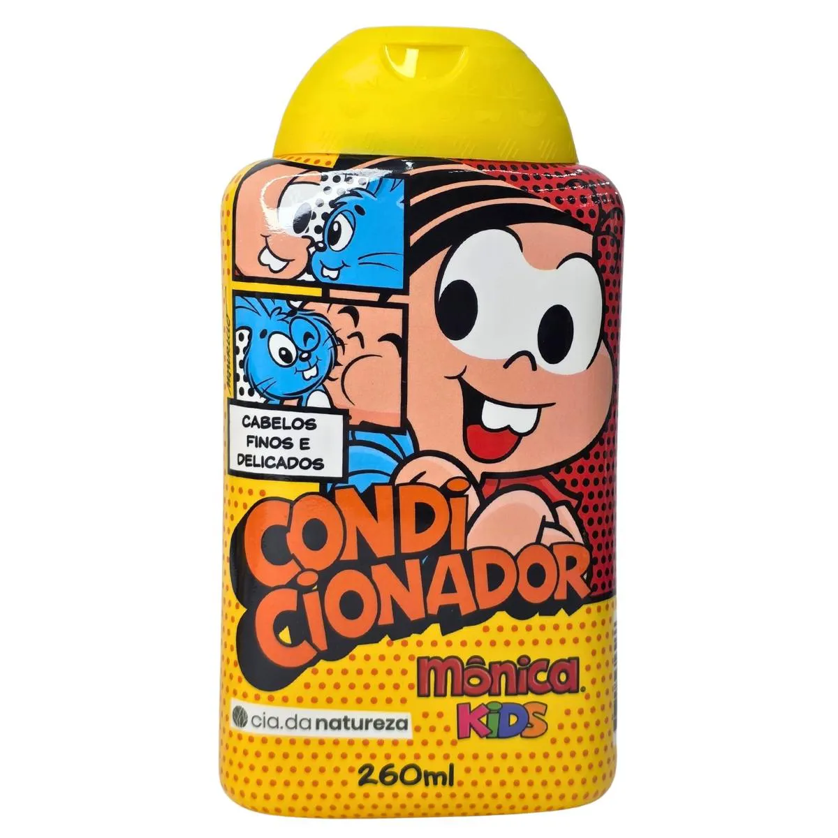 Condicionador Cabelos Finos e Delicados Mônica Kids Cia. da Natureza 260Ml