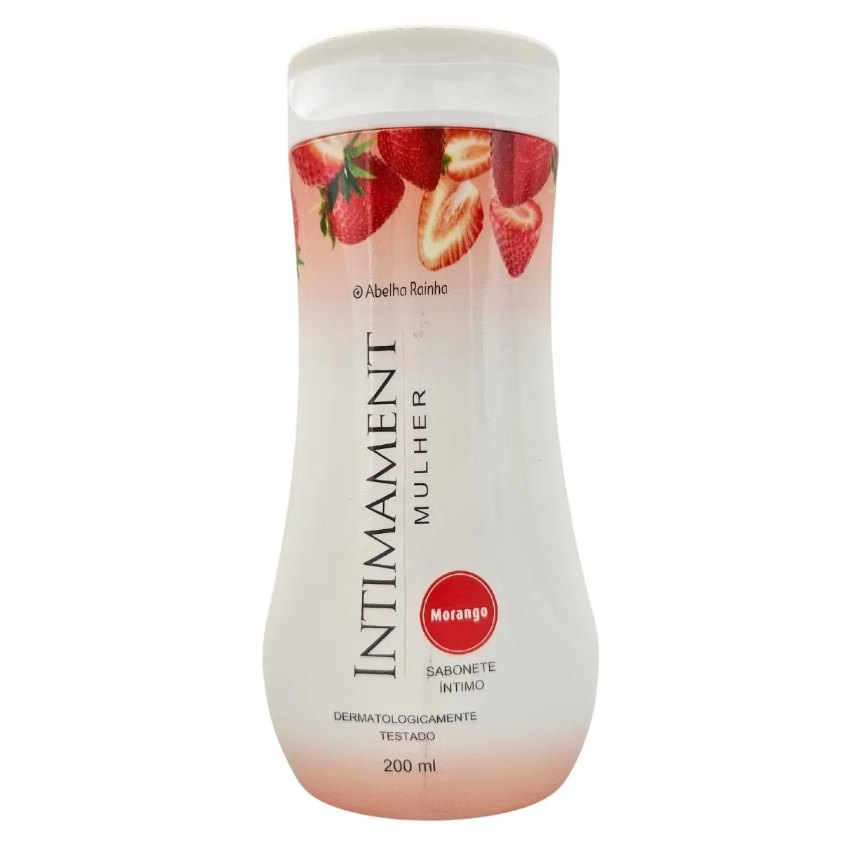 Sabonete Líquido Íntimo Morango Intimament Mulher Abelha Rainha 200Ml