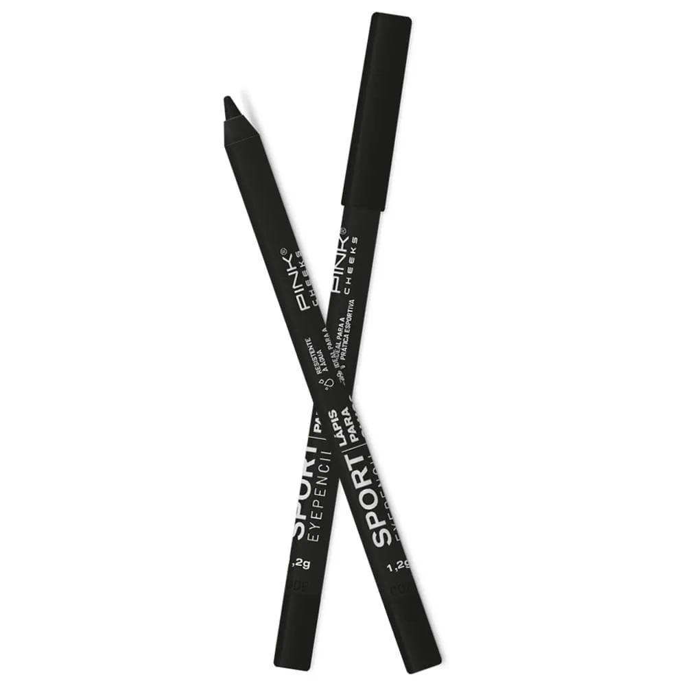 Lápis de Olho Pink Cheeks Sport Eyepencil Preto