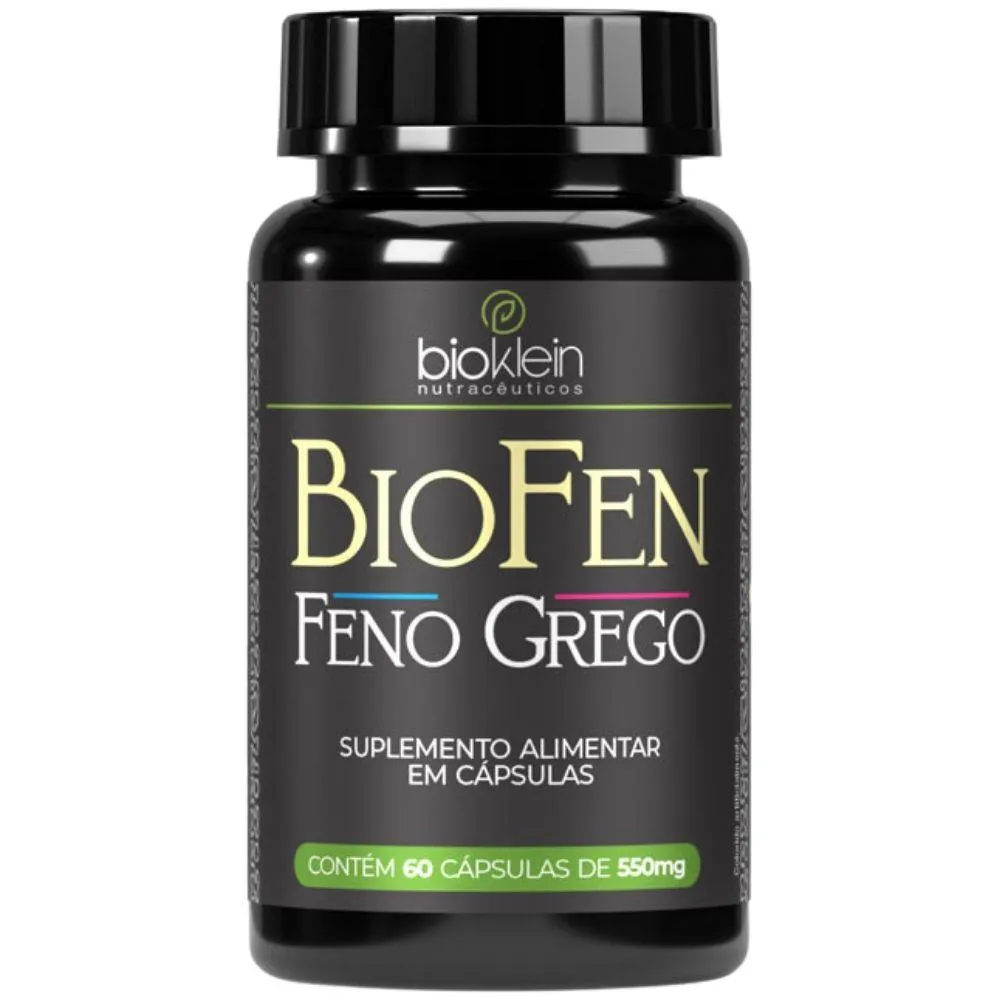 Biofen Feno Grego com Saponinas 60 Cápsulas - Bioklein