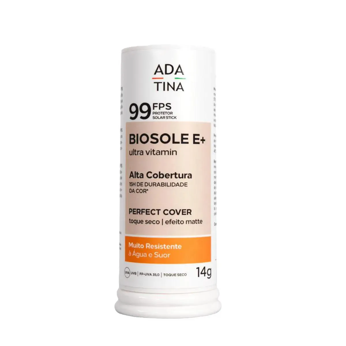 Protetor Solar Stick 12Hs Alta Cobertura Biosole - Ultra Vitamin Fps 99 Cor Miele - 14G