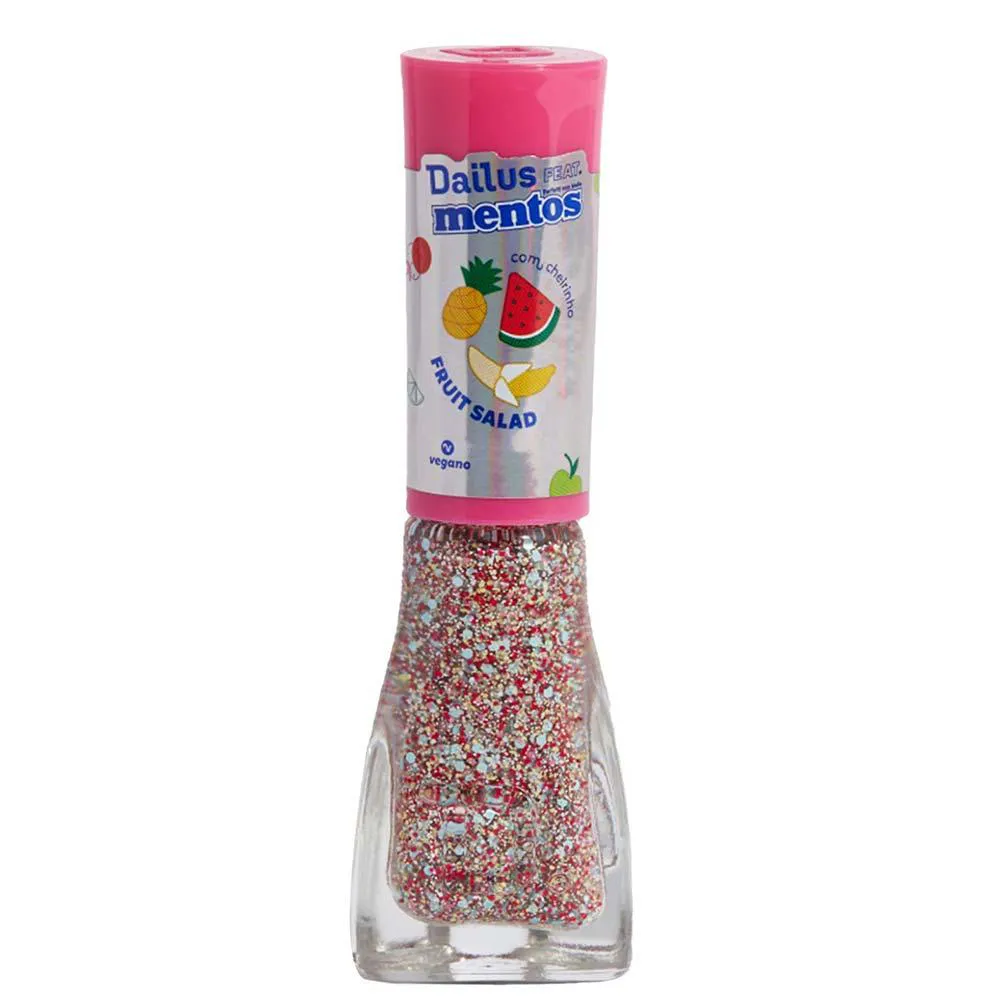 Esmalte Cremoso Dailus Feat. Mentos - Fruit Salad 8ML