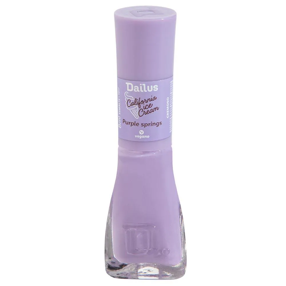 Esmalte Cremoso Dailus  - California Ice Cream Purple Springs