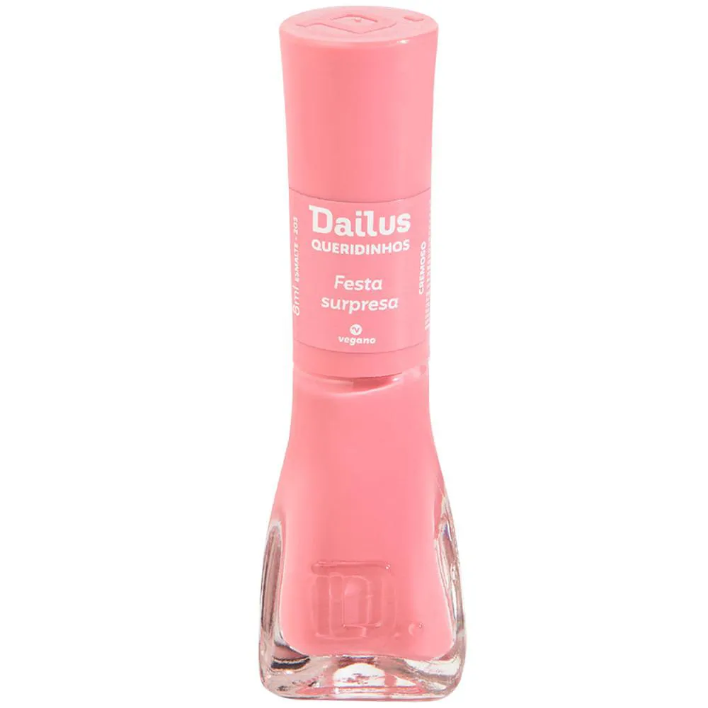 Esmalte Cremoso Tons Rosados Dailus 203 Festa Surpresa