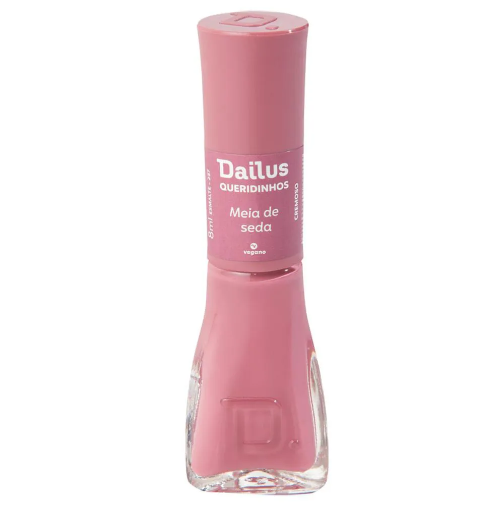 Esmalte Cremoso Tons Rosados Dailus 237 Meia Seda