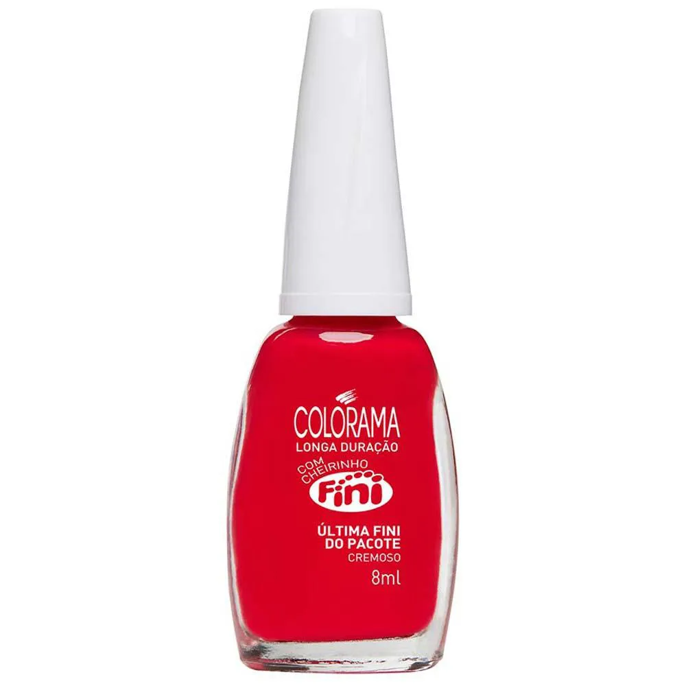 Esmalte Cremoso Colorama Coleção Fini Última Fini DO Pacote
