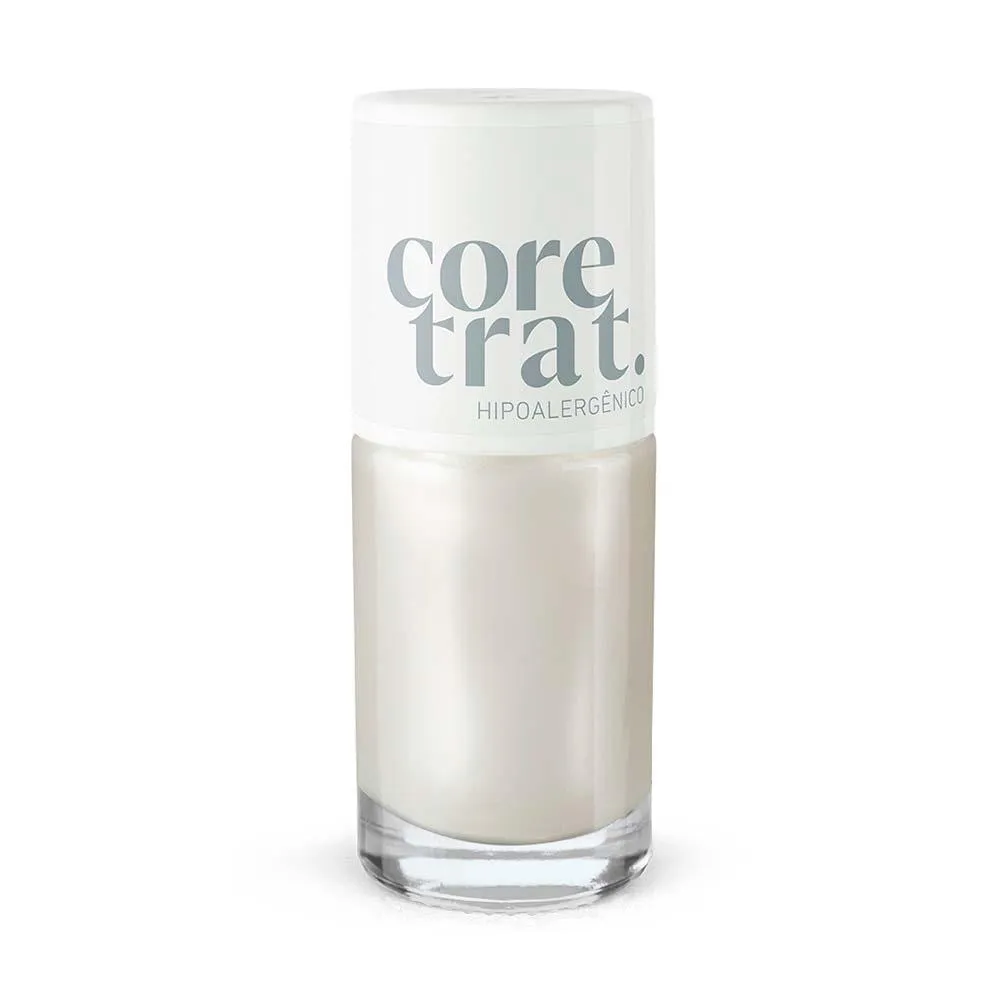 Esmalte Cremoso Blant Coretrat Pérola Branca