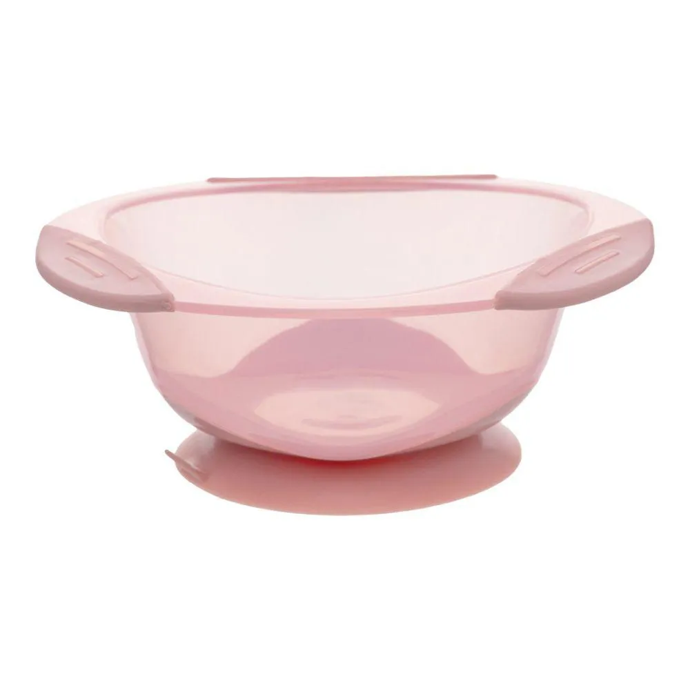 Pratinho Bowl Infantil Buba com Ventosa Rosa 18865