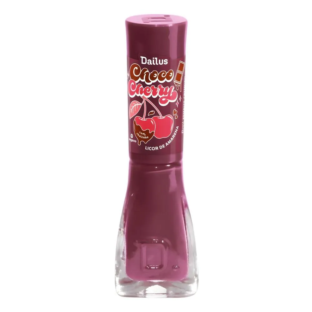 Esmalte Cremoso Dailus Choco Cherry Licor de Amarena 8Ml