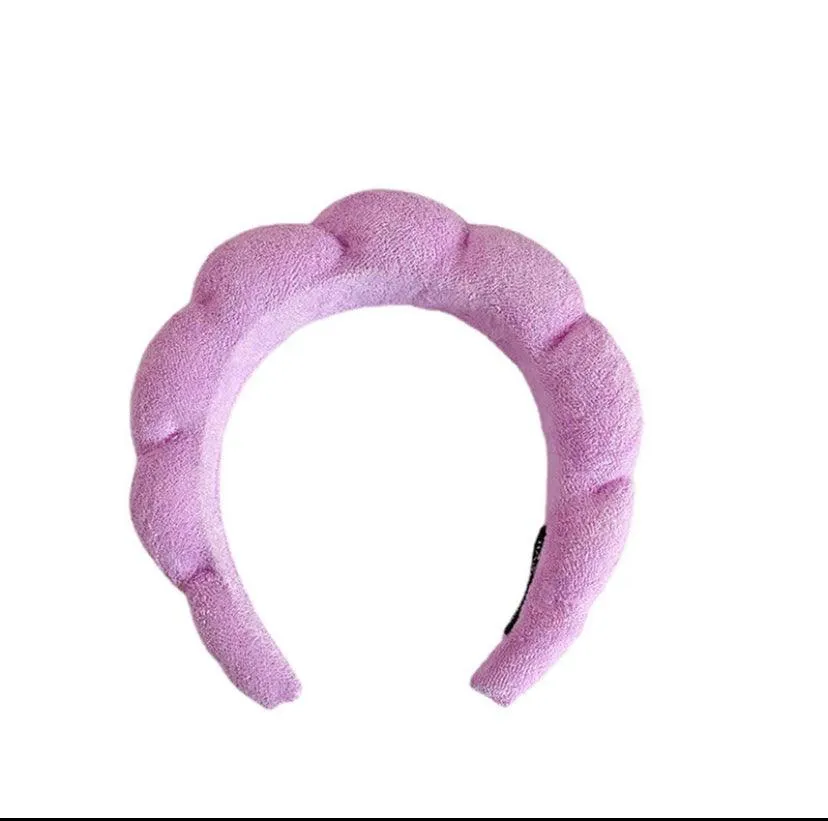 Tiara de Cabelo Spa - Cerejando Lilás