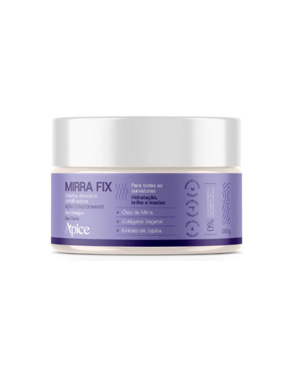 Gelatina Fixadora Mirra Fix 280G Apice